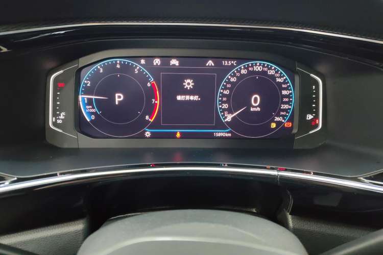 Used Volkswagen Tayron X 2020 380TSI Four-Wheel Drive Prestige Connected Version Instrument Cluster