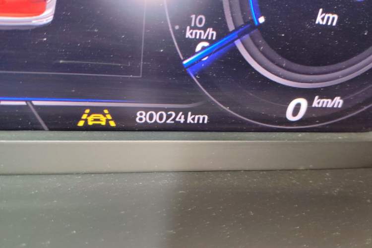 Used Volkswagen Tayron X 2020 380TSI Four-Wheel Drive Prestige Connected Version Odometer Close Up