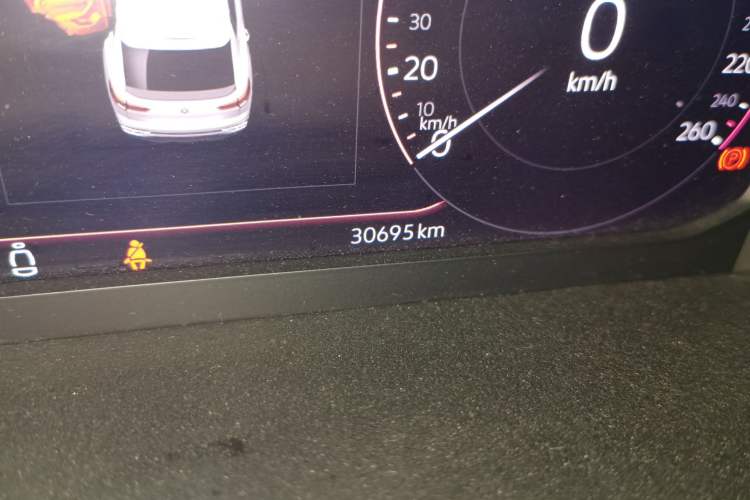 Used Volkswagen Tayron X 2020 380TSI Four-Wheel Drive Dynamic Connect Edition Odometer Close Up