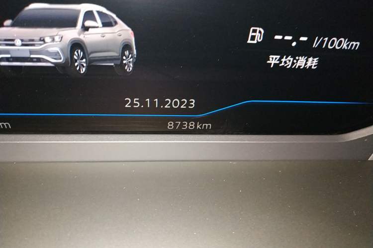 Used Volkswagen Tayron X 2020 330TSI Two-Wheel Drive Flagship Smart Connectivity Version Odometer Close Up