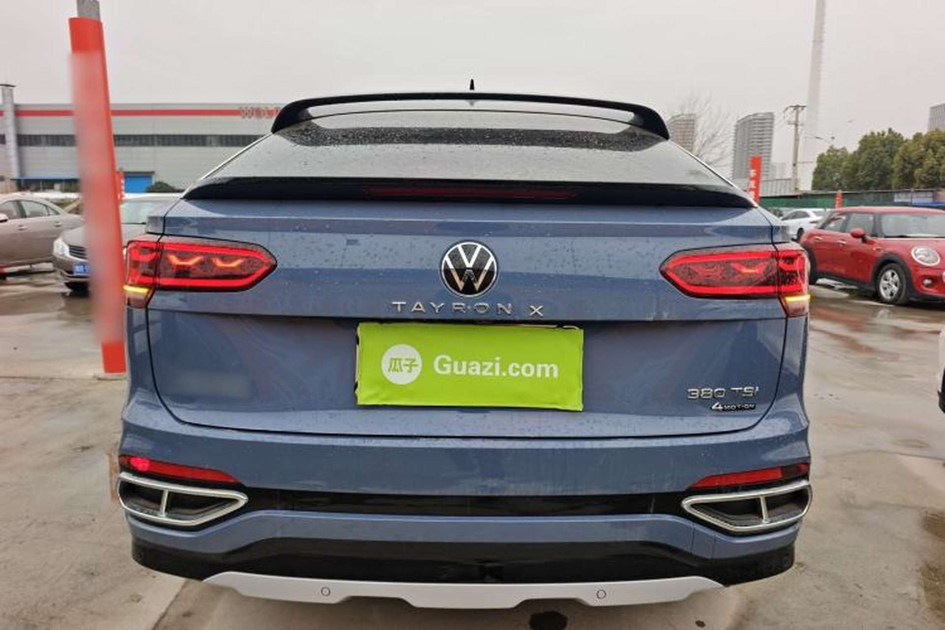 Used Volkswagen Tayron X 2020 380TSI Four-Wheel Drive Prestige Connected Version Rear