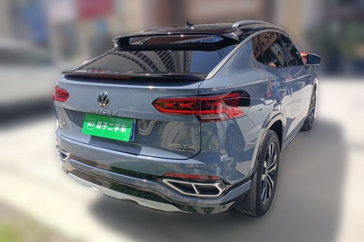 Used Volkswagen Tayron X 2020 380TSI Four-Wheel Drive Prestige Connected Version Rear Right 45 Deg