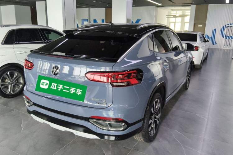 Used Volkswagen Tayron X 2020 380TSI Four-Wheel Drive Prestige Connected Version Rear Right 45 Deg