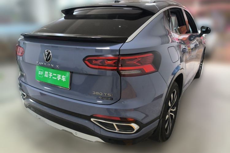 Used Volkswagen Tayron X 2020 380TSI Four-Wheel Drive Prestige Connected Version Rear Right 45 Deg
