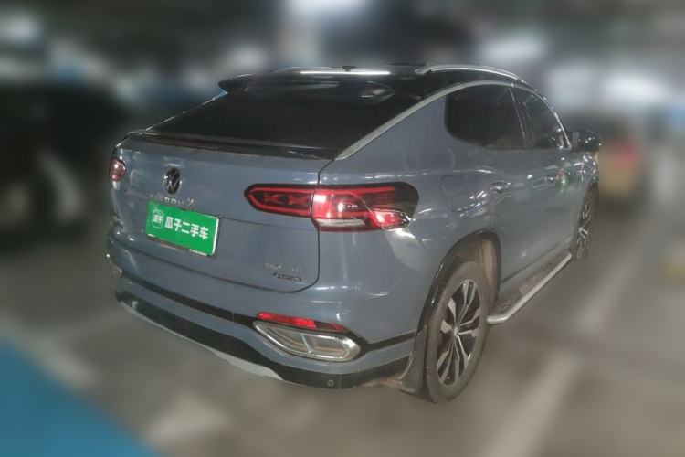 Used Volkswagen Tayron X 2020 380TSI Four-Wheel Drive Prestige Connected Version Rear Right 45 Deg