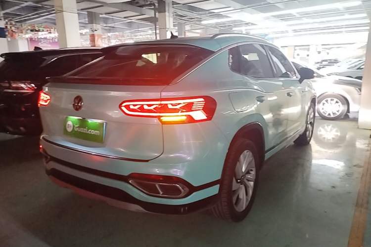 Used Volkswagen Tayron X 2020 330TSI Two-Wheel Drive Luxury Smart Connectivity Version Rear Right 45 Deg