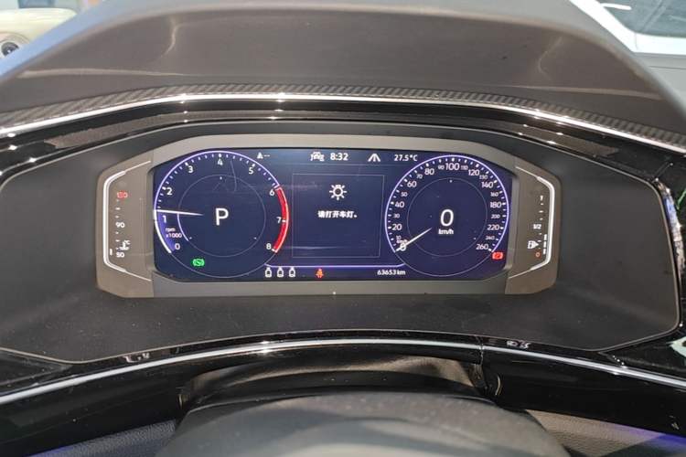 Used Volkswagen Tayron X 2020 380TSI Four-Wheel Drive Flagship Smart Connectivity Version Instrument Cluster