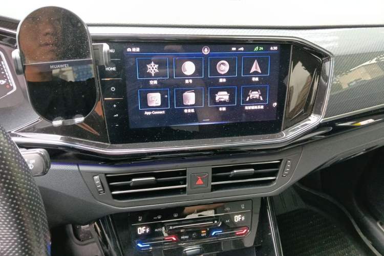 Used Volkswagen Tayron X 2020 380TSI Four-Wheel Drive Prestige Connected Version Audio And AC Panel