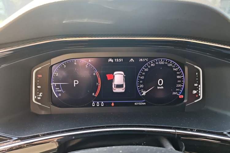 Used Volkswagen Tayron X 2020 380TSI Four-Wheel Drive Flagship Smart Connectivity Version Instrument Cluster