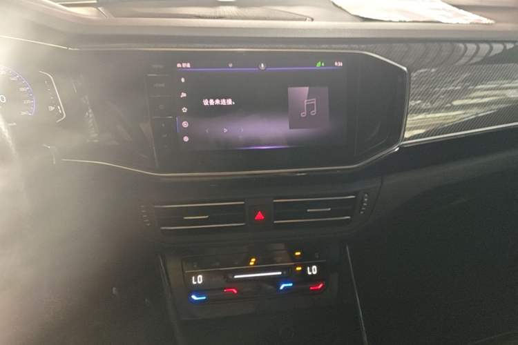 Used Volkswagen Tayron X 2020 380TSI Four-Wheel Drive Prestige Connected Version Audio And AC Panel