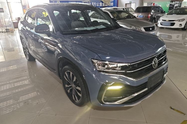 Used Volkswagen Tayron X 2020 380TSI Four-Wheel Drive Prestige Connected Version Front Right 45 Deg