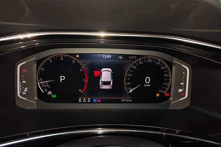 Used Volkswagen Tayron X 2020 330TSI Two-Wheel Drive Luxury Smart Connectivity Version Instrument Cluster