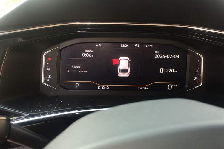 Used Volkswagen Tayron X 2020 330TSI Two-Wheel Drive Luxury Smart Connectivity Version Instrument Cluster