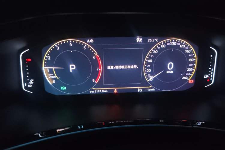 Used Volkswagen Tayron X 2020 330TSI Two-Wheel Drive Luxury Smart Connectivity Version Instrument Cluster