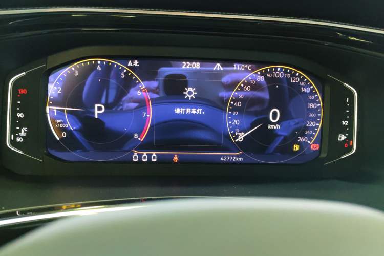 Used Volkswagen Tayron X 2020 330TSI Two-Wheel Drive Luxury Smart Connectivity Version Instrument Cluster