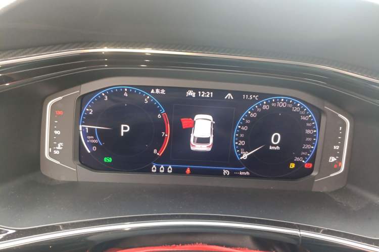 Used Volkswagen Tayron X 2020 330TSI Two-Wheel Drive Flagship Smart Connectivity Version Instrument Cluster