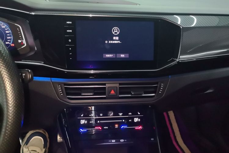 Used Volkswagen Tayron X 2020 380TSI Four-Wheel Drive Flagship Smart Connectivity Version Audio And AC Panel