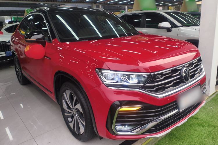 Used Volkswagen Tayron X 2020 380TSI Four-Wheel Drive Dynamic Connect Edition Front Right 45 Deg