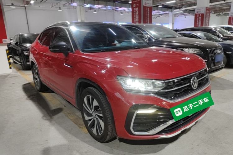 Used Volkswagen Tayron X 2020 380TSI Four-Wheel Drive Dynamic Connect Edition Front Right 45 Deg