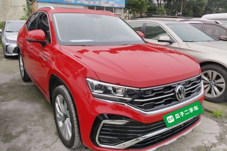 Used Volkswagen Tayron X 2020 330TSI Two-Wheel Drive Luxury Smart Connectivity Version Front Right 45 Deg