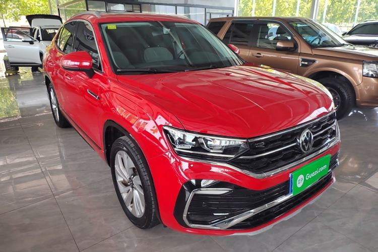 Used Volkswagen Tayron X 2020 330TSI Two-Wheel Drive Luxury Smart Connectivity Version Front Right 45 Deg
