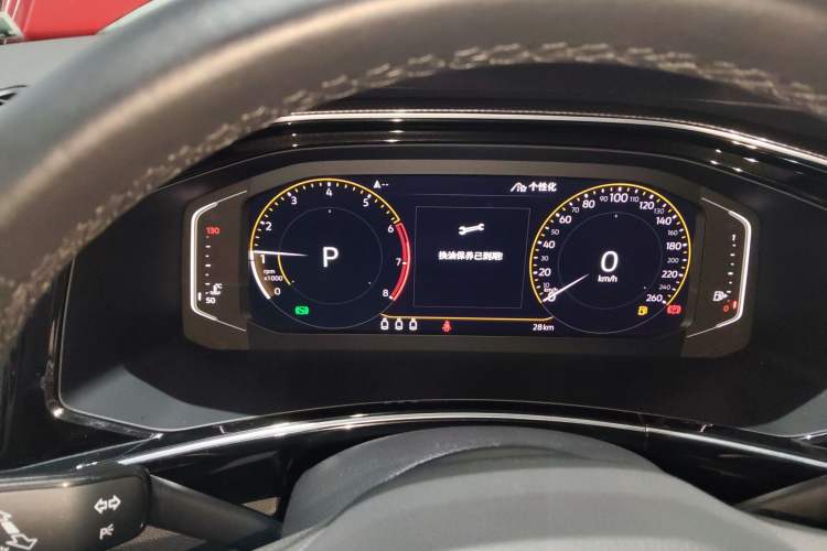 Used Volkswagen Tayron X 2020 330TSI Two-Wheel Drive Luxury Smart Connectivity Version Instrument Cluster