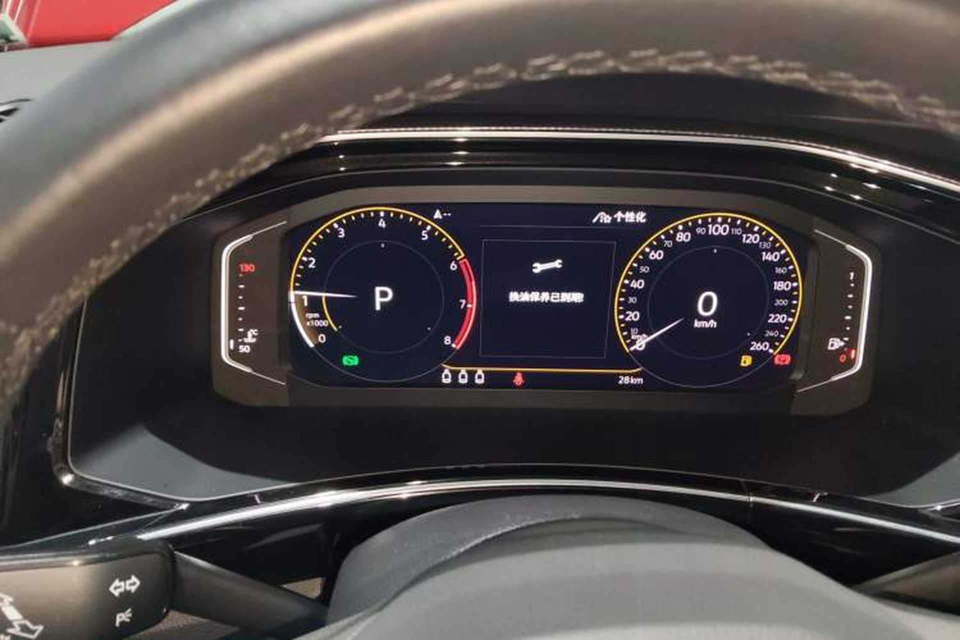 Used Volkswagen Tayron X 2020 330TSI Two-Wheel Drive Luxury Smart Connectivity Version Instrument Cluster