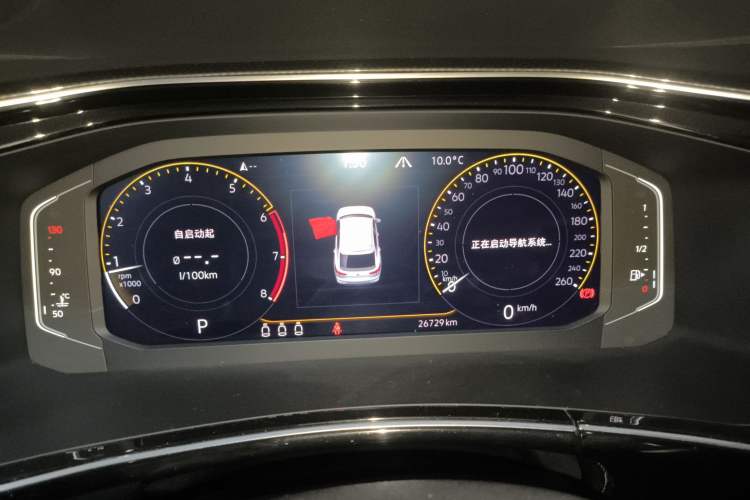 Used Volkswagen Tayron X 2020 330TSI Two-Wheel Drive Luxury Smart Connectivity Version Instrument Cluster