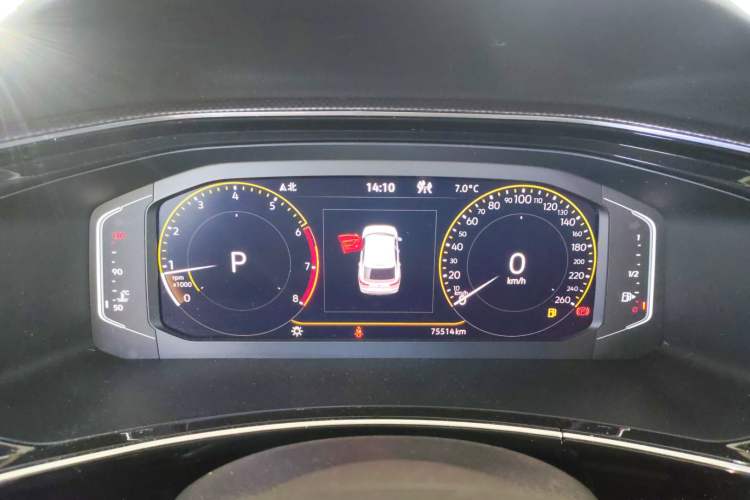 Used Volkswagen Tayron X 2020 330TSI Two-Wheel Drive Luxury Smart Connectivity Version Instrument Cluster