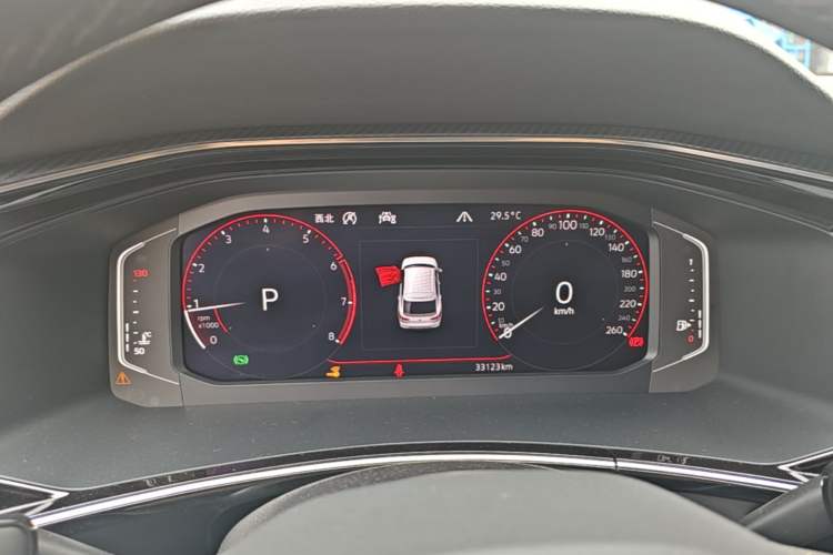 Used Volkswagen Tayron X 2020 380TSI Four-Wheel Drive Flagship Smart Connectivity Version Instrument Cluster
