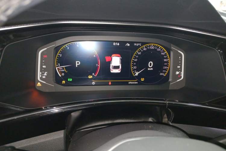 Used Volkswagen Tayron X 2020 330TSI Two-Wheel Drive Luxury Smart Connectivity Version Instrument Cluster