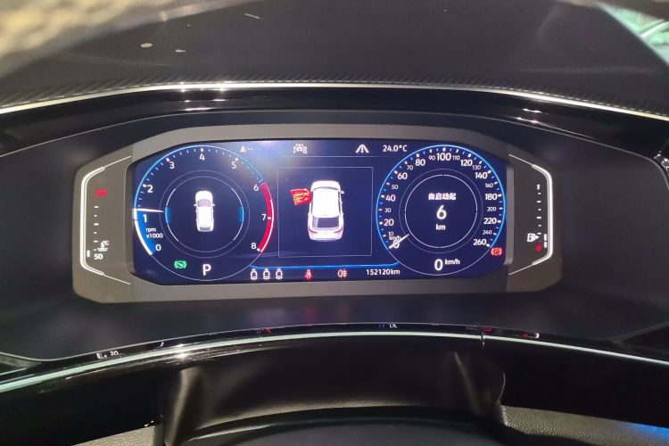 Used Volkswagen Tayron X 2020 380TSI Four-Wheel Drive Flagship Smart Connectivity Version Instrument Cluster