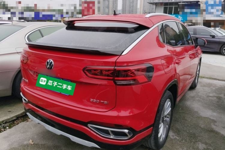 Used Volkswagen Tayron X 2020 330TSI Two-Wheel Drive Luxury Smart Connectivity Version Rear Right 45 Deg
