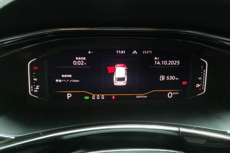 Used Volkswagen Tayron X 2020 330TSI Two-Wheel Drive Luxury Smart Connectivity Version Instrument Cluster