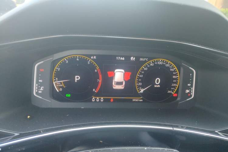 Used Volkswagen Tayron X 2020 330TSI Two-Wheel Drive Luxury Smart Connectivity Version Instrument Cluster