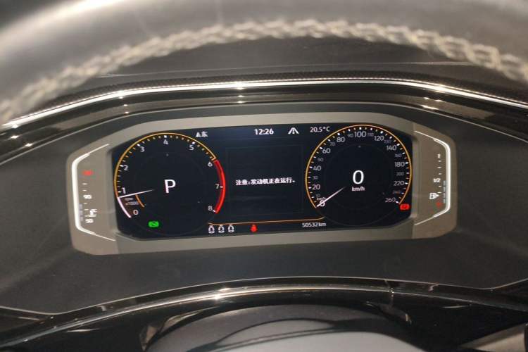 Used Volkswagen Tayron X 2020 330TSI Two-Wheel Drive Luxury Smart Connectivity Version Instrument Cluster