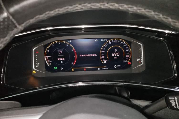 Used Volkswagen Tayron X 2020 330TSI Two-Wheel Drive Luxury Smart Connectivity Version Instrument Cluster