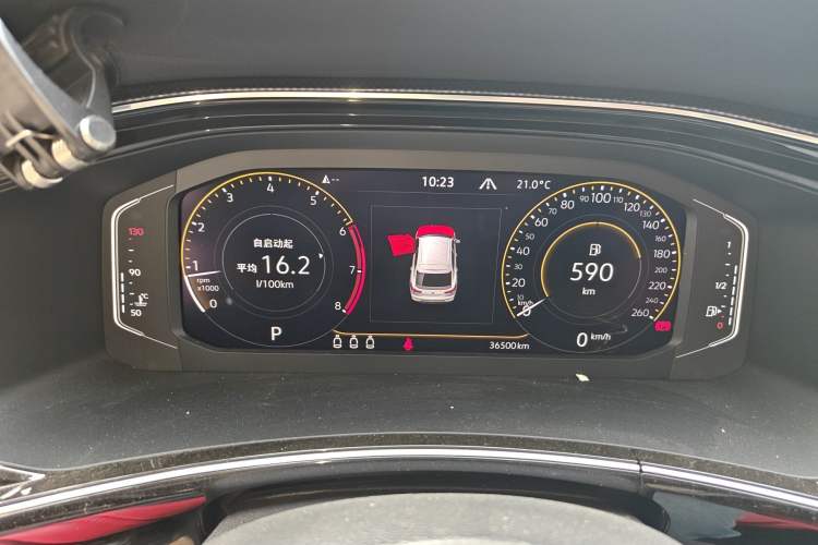 Used Volkswagen Tayron X 2020 330TSI Two-Wheel Drive Luxury Smart Connectivity Version Instrument Cluster