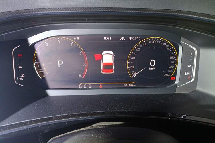 Used Volkswagen Tayron X 2020 330TSI Two-Wheel Drive Luxury Smart Connectivity Version Instrument Cluster