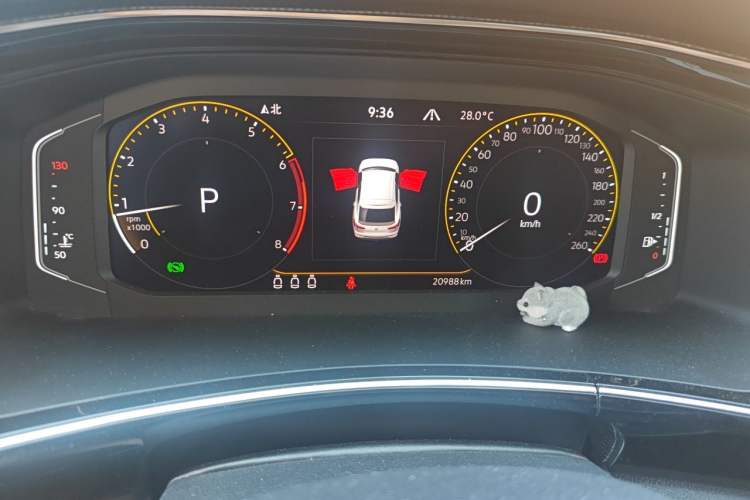 Used Volkswagen Tayron X 2020 330TSI Two-Wheel Drive Luxury Smart Connectivity Version Instrument Cluster