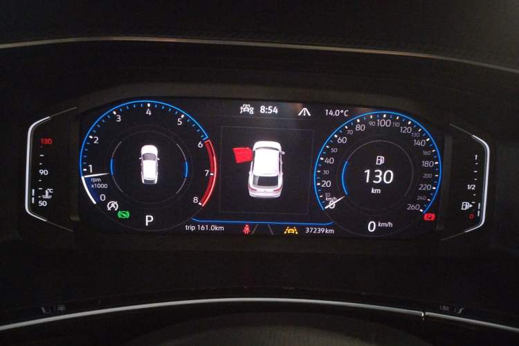 Used Volkswagen Tayron X 2020 380TSI Four-Wheel Drive Flagship Smart Connectivity Version Instrument Cluster