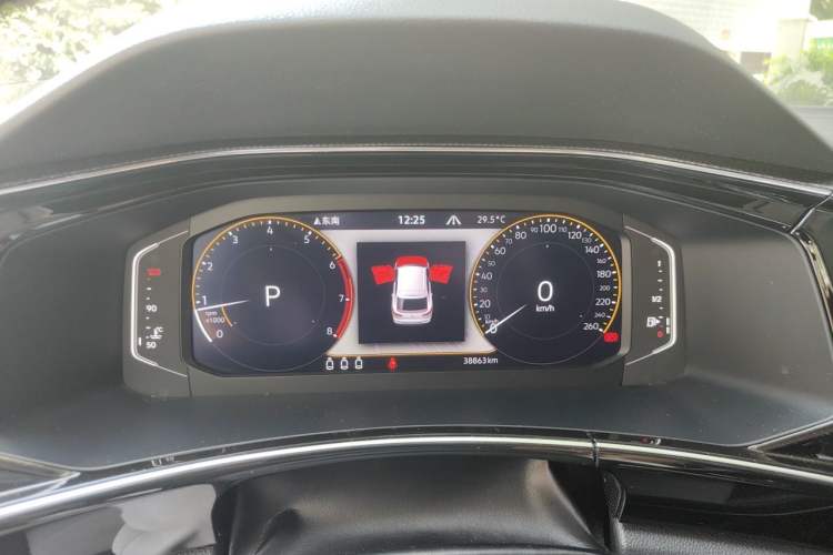 Used Volkswagen Tayron X 2020 330TSI Two-Wheel Drive Luxury Smart Connectivity Version Instrument Cluster
