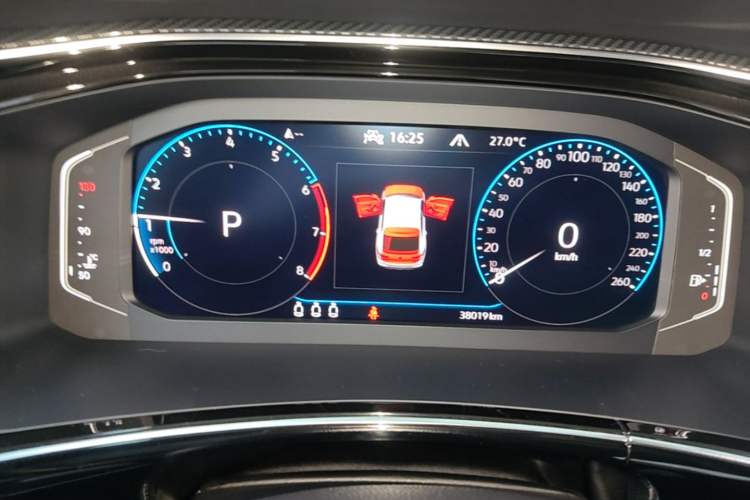 Used Volkswagen Tayron X 2020 330TSI Two-Wheel Drive Flagship Smart Connectivity Version Instrument Cluster