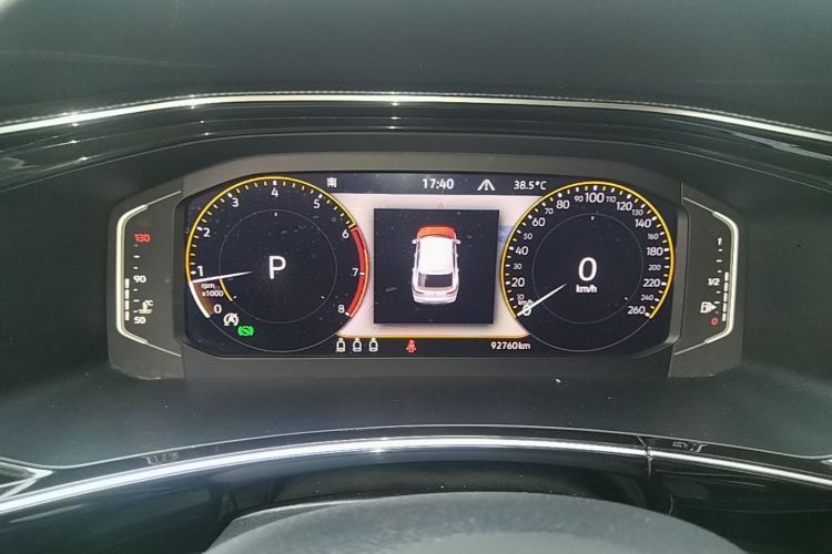Used Volkswagen Tayron X 2020 330TSI Two-Wheel Drive Luxury Smart Connectivity Version Instrument Cluster