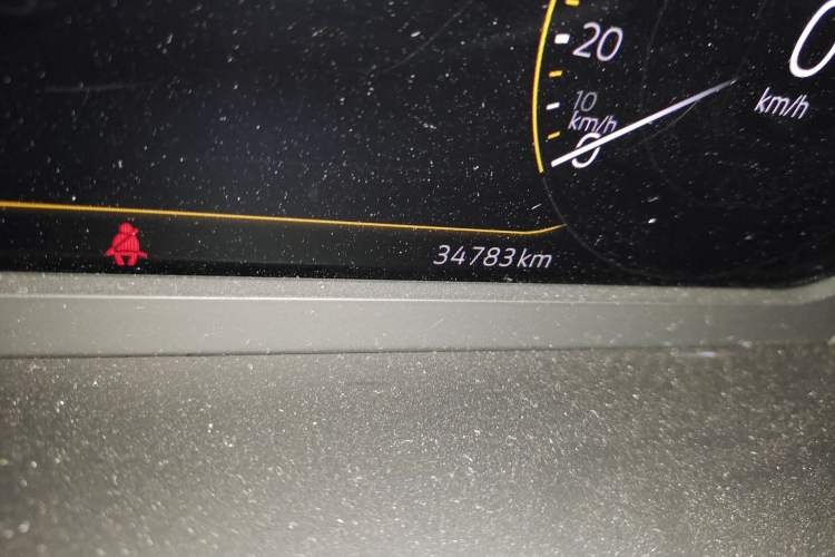Used Volkswagen Tayron X 2020 330TSI Two-Wheel Drive Luxury Smart Connectivity Version Odometer Close Up