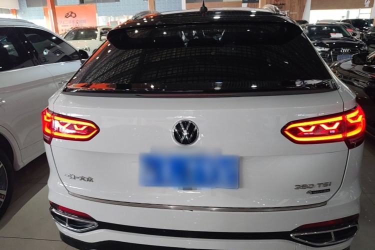 Used Volkswagen Tayron X 2020 380TSI Four-Wheel Drive Flagship Smart Connectivity Version Rear