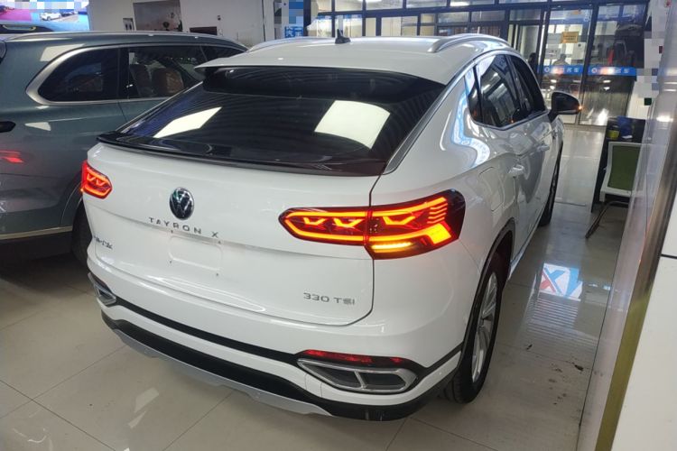 Used Volkswagen Tayron X 2020 330TSI Two-Wheel Drive Luxury Smart Connectivity Version Rear Right 45 Deg
