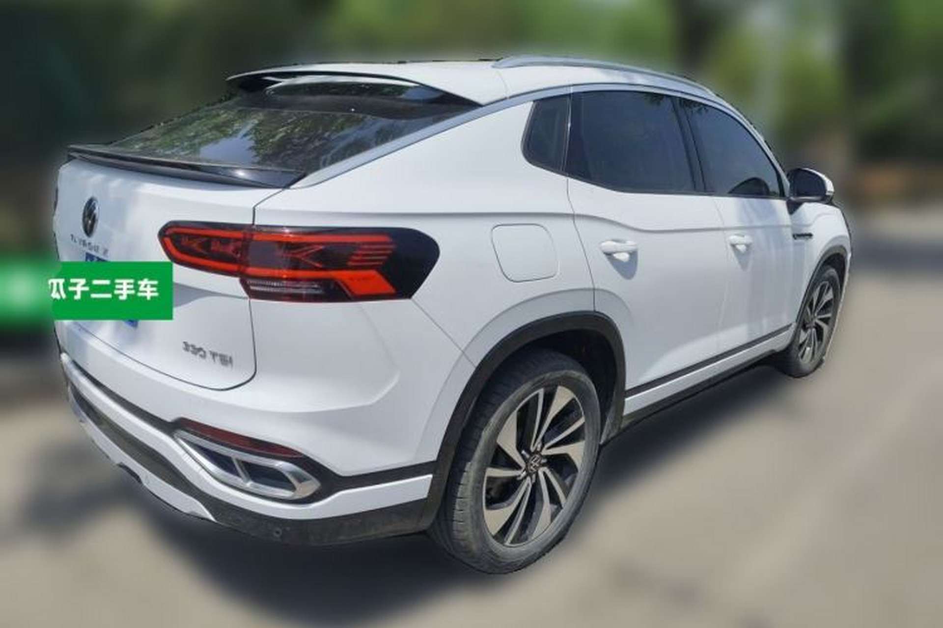 Used Volkswagen Tayron X 2020 330TSI Two-Wheel Drive Luxury Smart Connectivity Version Rear Right 45 Deg