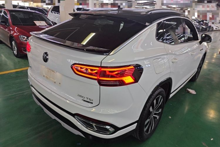 Used Volkswagen Tayron X 2020 380TSI Four-Wheel Drive Prestige Connected Version Rear Right 45 Deg