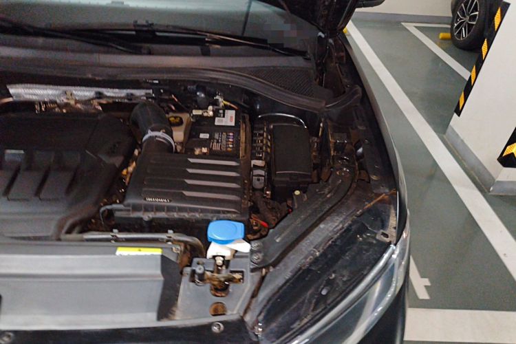 Used Volkswagen Tayron X 2023 380TSI Four-Wheel Drive Flagship Smart Edition Engine Bay Left